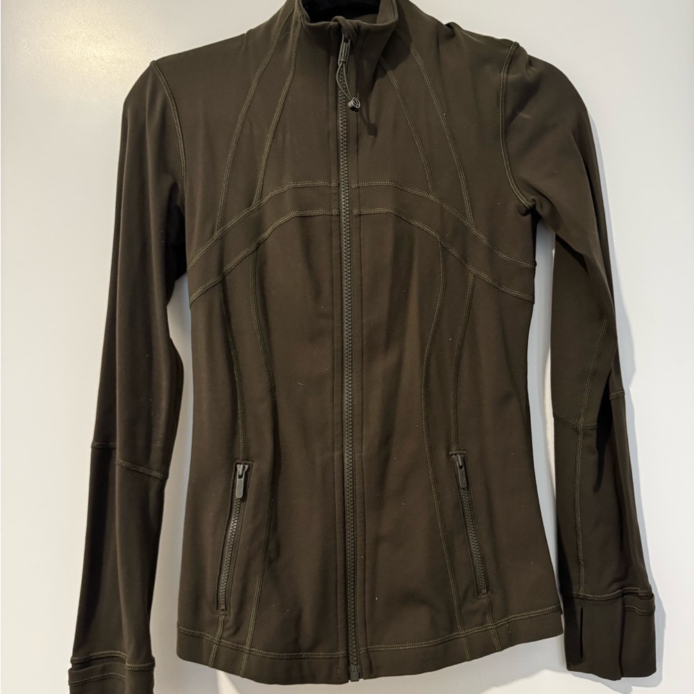 lululemon athletica Dark Green Utility Jacket